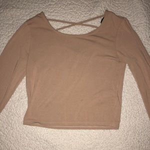 Tan long sleeve